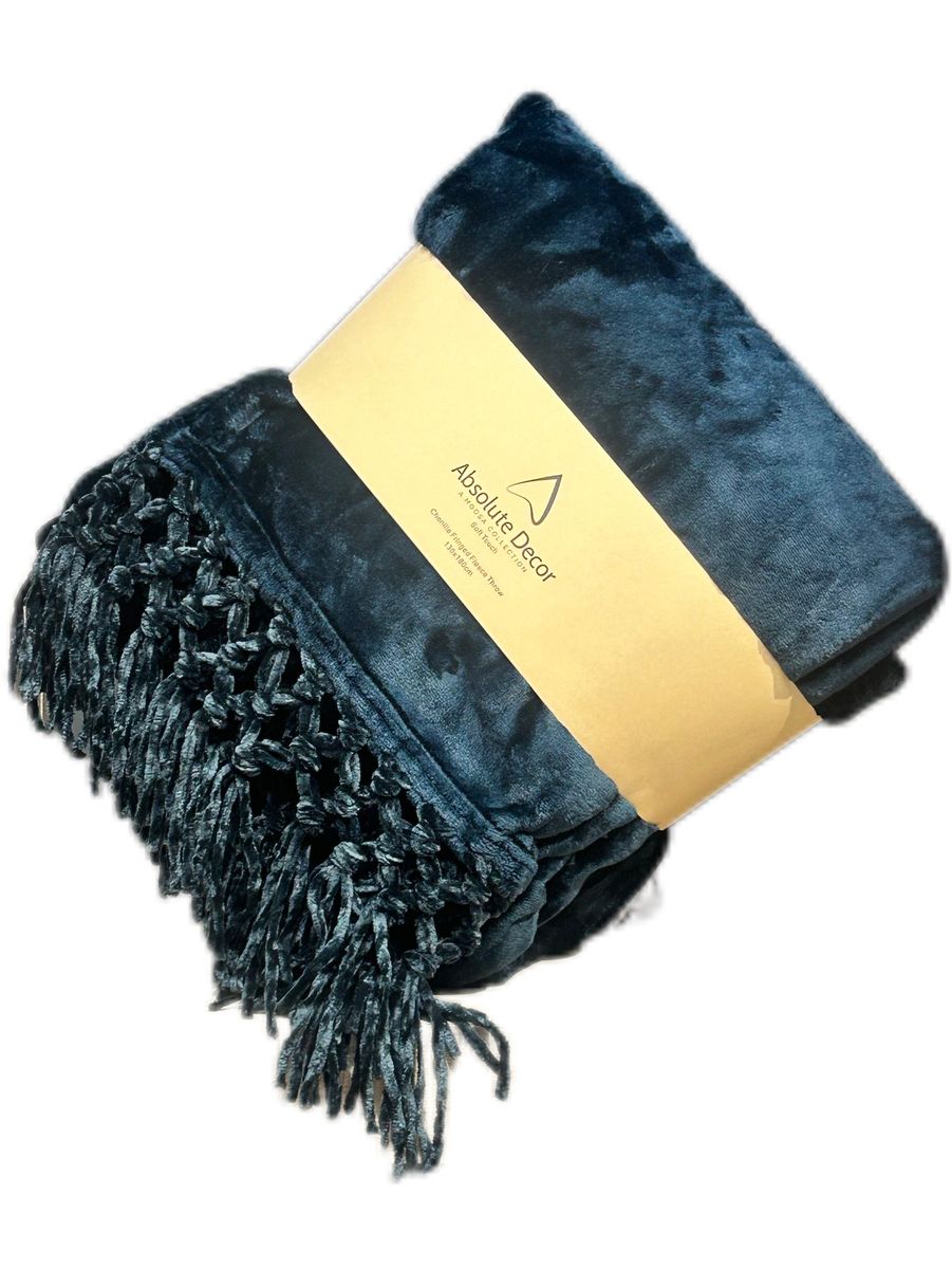 Vue Chunky Knit Throw 130x180cm In Grey