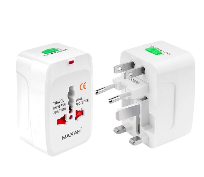 Universal Worldwide Travel Wall Charger AC Power PLUG With 2 USB