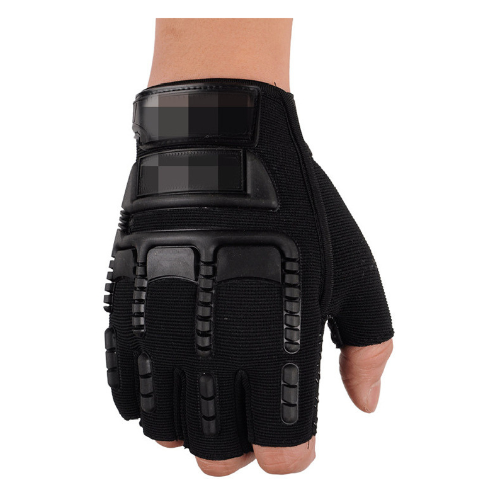 Tactical Half-Finger Gloves - For Hiking, Cycling, Shooting, Gym and Combat