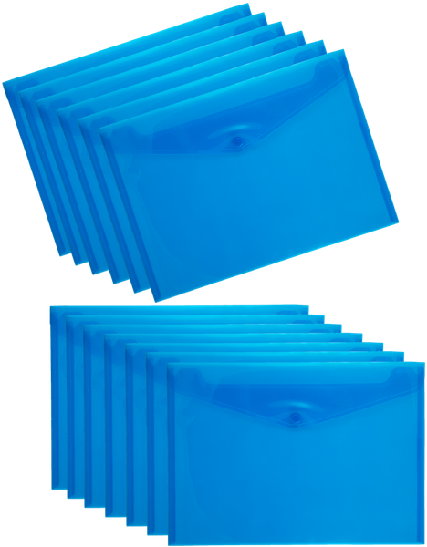 Butterfly Carry Folders - A5 160 m (Blue) X15