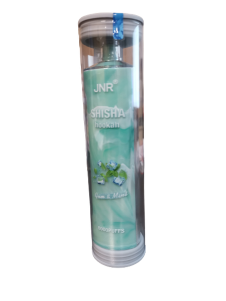 JNR ShiSha - Gum-Mint 8000 Puffs - Disposable 2%