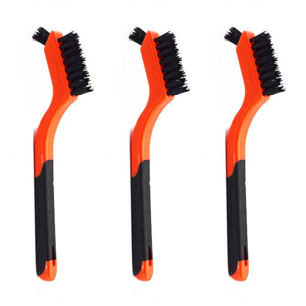 3Pcs Small Wire Cleaning Brushes Set for Rust Removal in Holes