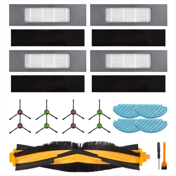 Replacement Parts Kit for Ecovacs Deebot Ozmo T8 Aivi Compatible with None