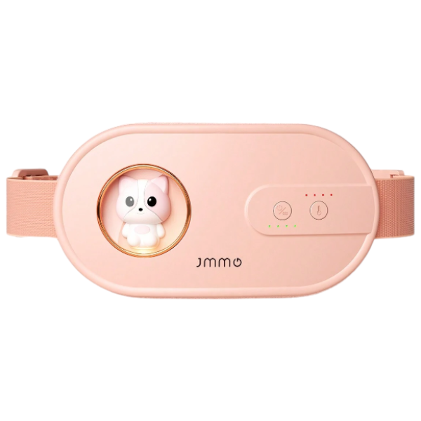 JMMO - Menstrual Heating Pad With 4 Heat Levels &amp; 4 Massage Modes - Pink