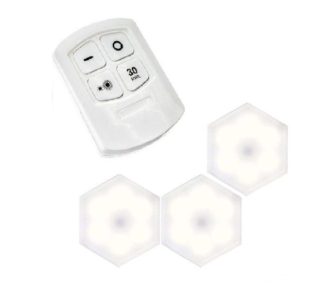 CTS LED Light with Remote Control Set Of 3 Shop Today. Get it Tomorrow!