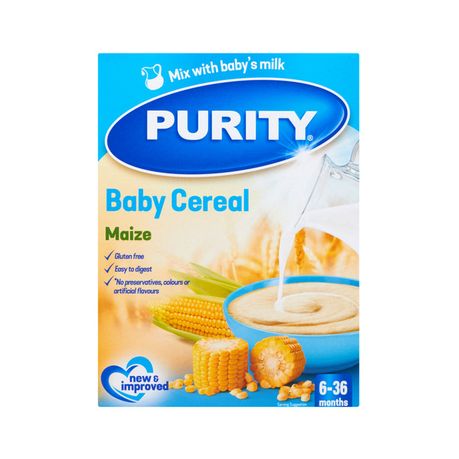 Purity Baby Cereal Maize Gluten Free 24x200g Buy Online In South Africa Takealot Com