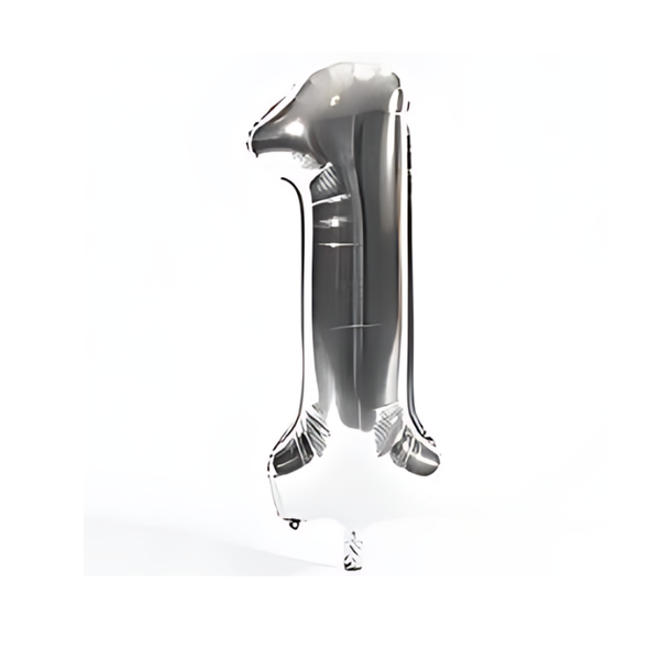 Silver Foil Balloon 32inch - No 1
