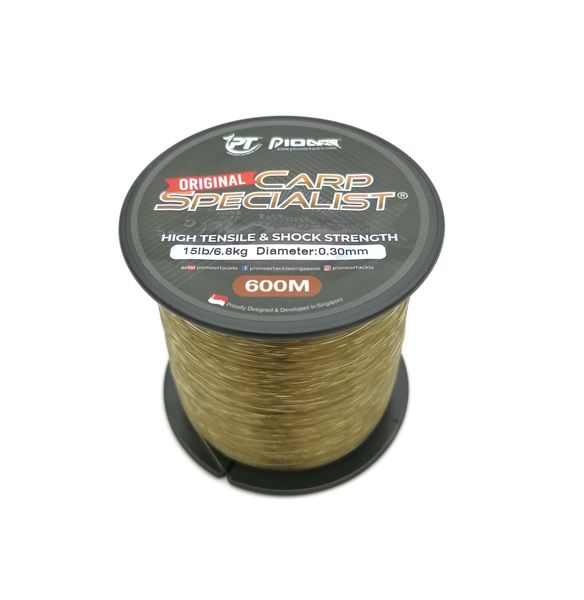 Pioneer Carp Specialist Fishing Line 600m - 15Lb / 6,8kg
