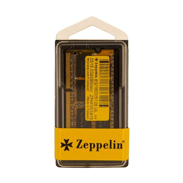 Zeppelin 8GB DDR3 1600MHz Low Voltage SO-DIMM Memory Module 8G/ZEP/1600SOLV