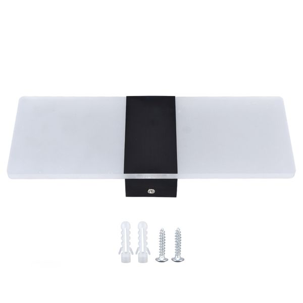 Black Acrylic Led Wall Lamp High Brightness 6W image