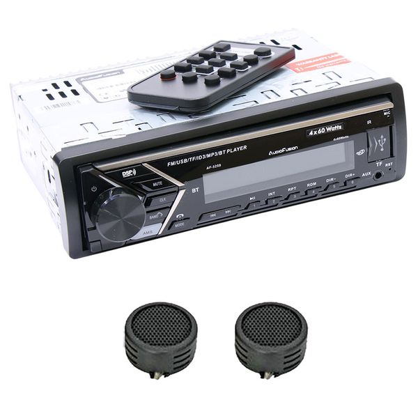 AudioFusion AF-5259 Multi-Colour Media Player &amp; Remote &amp; Evo Tweeters