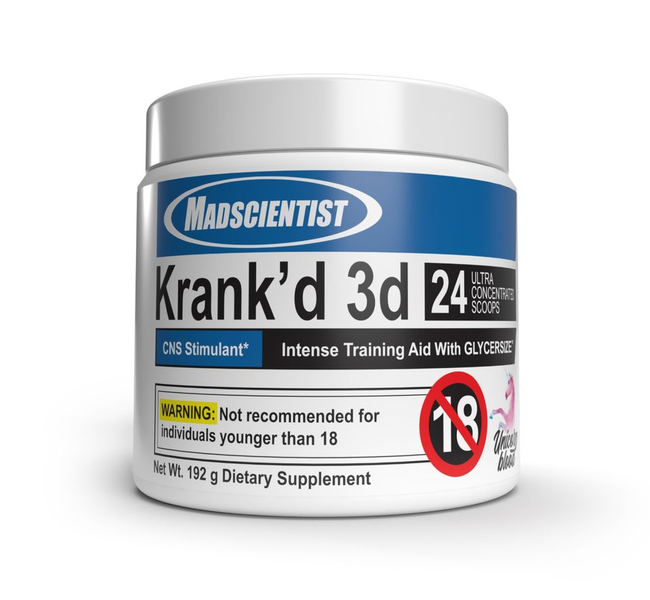 Mad Scientist Krank'd 3d - 192g - Unicorn Blood (Cherry)