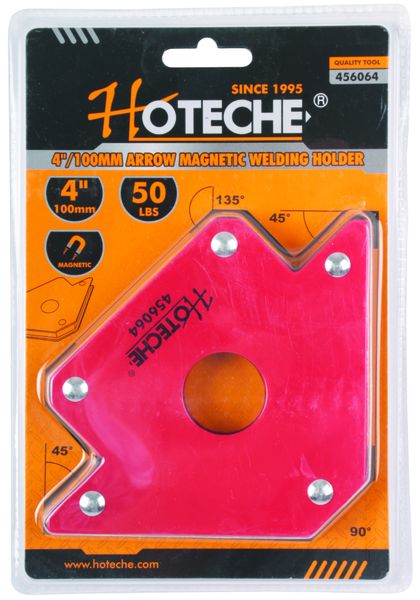 Hoteche 100mm Arrow Shaped Magnetic Welding Holder