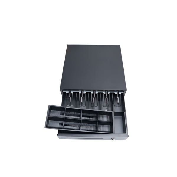 5 Bill 8 Coin Cash Drawer Lock Safe for POS System - Secure Cash Register