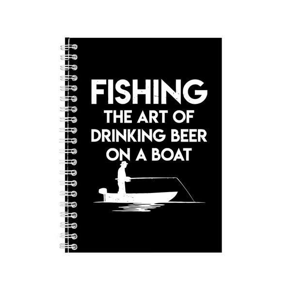 Fishing Notebook Fisherman Gift Idea Writing Book Notepad Pad 31