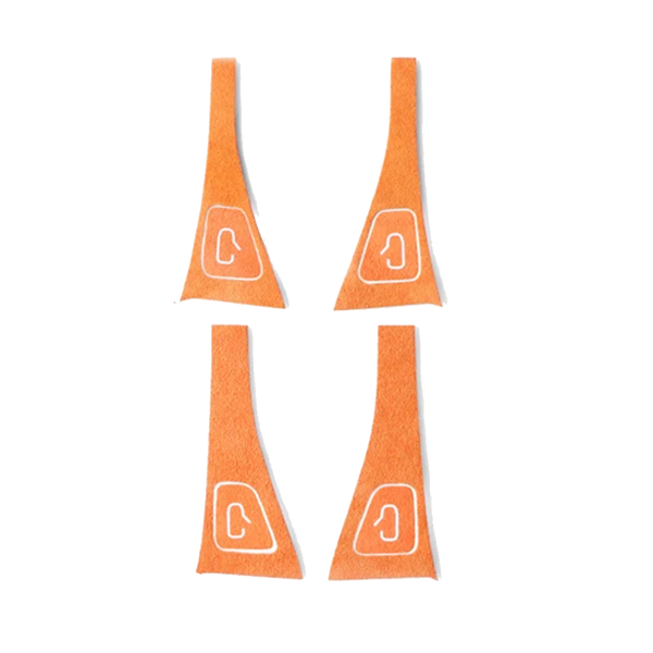 For Model 3/Y 2018-2023 Window Switch Button Sticker, Orange