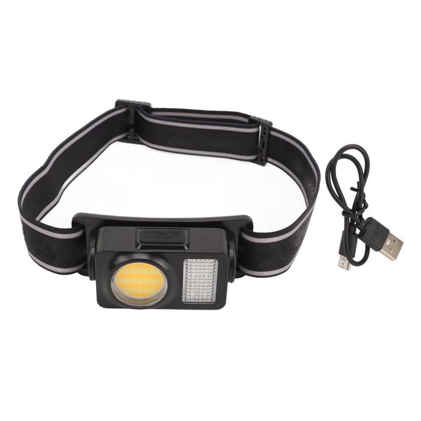 Led Rechargeable Headlamp Adjustable Multifunctional Usb Bright Led