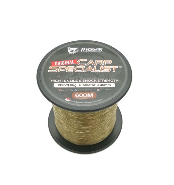 Pioneer Carp Specialist Fishing Line 600m - 20Lb / 9,0kg