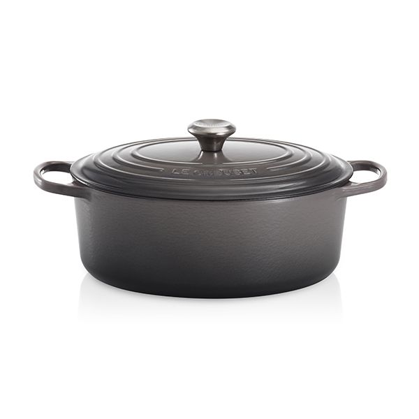 Le Creuset Signature Oval Casserole - 29cm - Flint