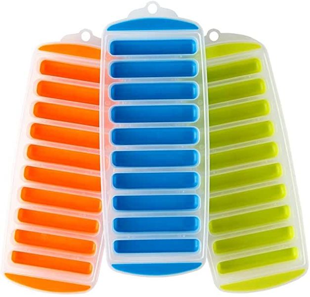 Ice Sticks Silicon Bottom Tray Set - Water Bottle on the Go (3 Pack)
