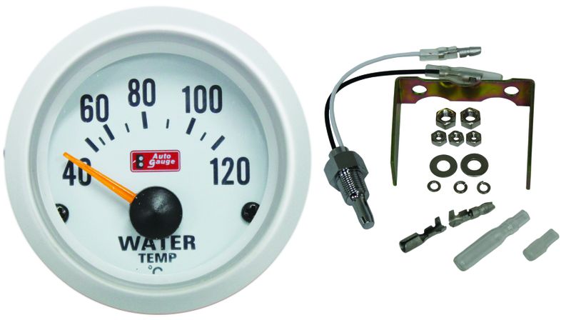 Auto Gauge 52mm Water Temperature Gauge