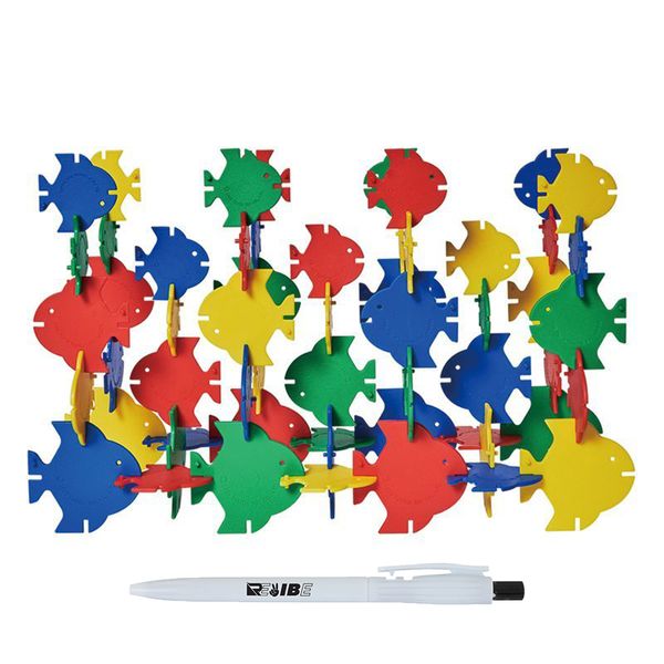 Educational Kid Learning Building Puzzle Fish HL6011 With ReVibe Pen