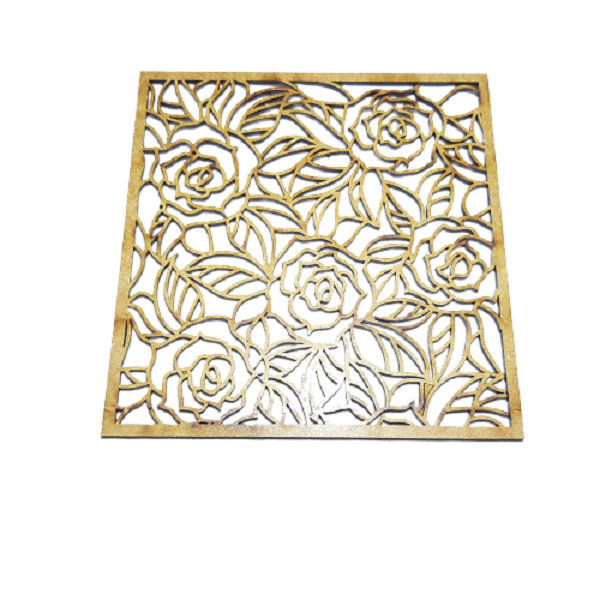 Rose Placemat &amp; Coaster Set
