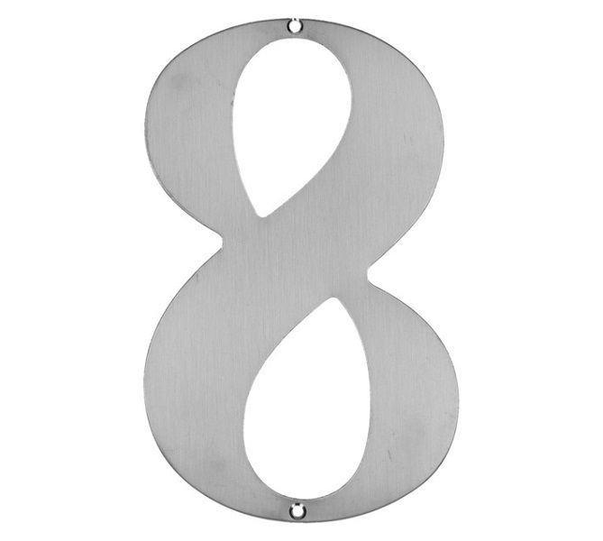 Number 8 - Silver 76 x 1.2mm