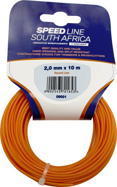 2.0mm x 10m Trimmer Line - Orange