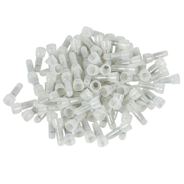 100 Pcs Closed End Cap Connectors Wire Crimp Compatible with Universal