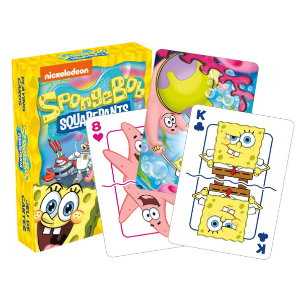 Spongebob Squarpants Cast Themed Playing Cards