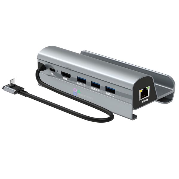 Alloy 6-in-1 USB-C Docking Station with 3 USB 3.0 Ports PD 60W &amp; 4K HDMI