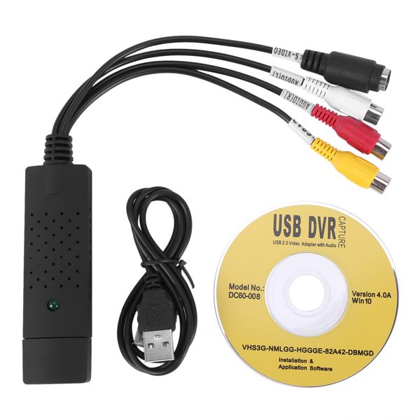 Video Audio Video Capture Card to DVD Converter Capture Card Adapter