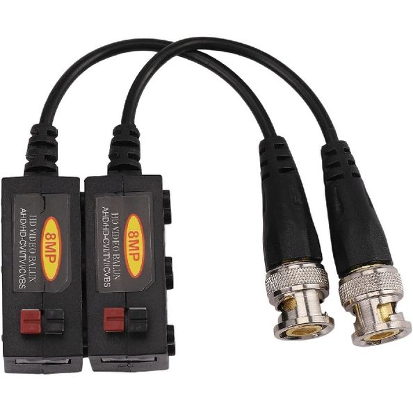 1080P AHD/HD-CVI/TVI/CVBS Passive HD Video Balun 8MP