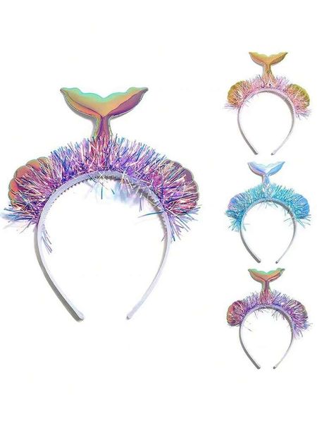 Mermaid Dress Up Headbands x 4