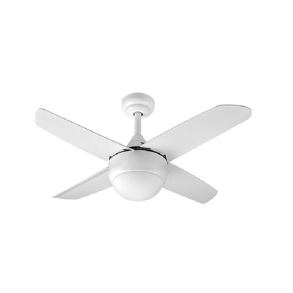 Radiant Rush Ceiling Fan 4 Blades Pull Switch Matt White Motor Power 50W