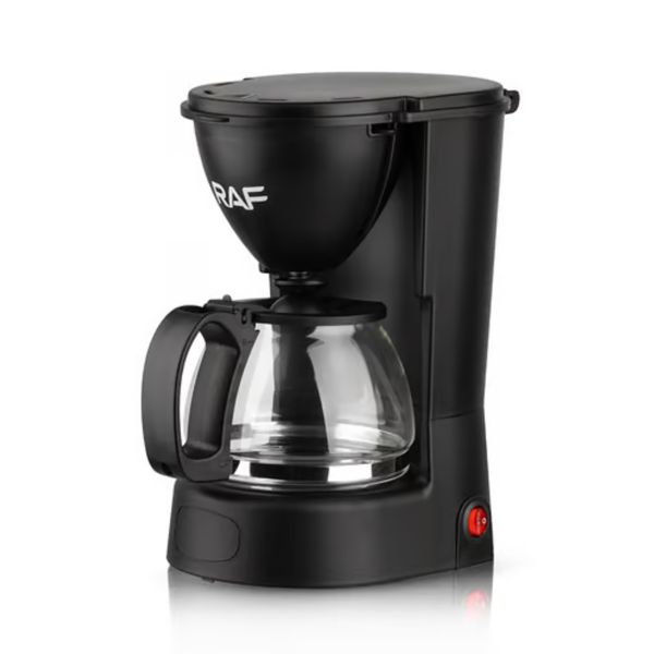 RAF Coffee Machine: Anti-Drip Ease for Brewing Up to 4 Cups