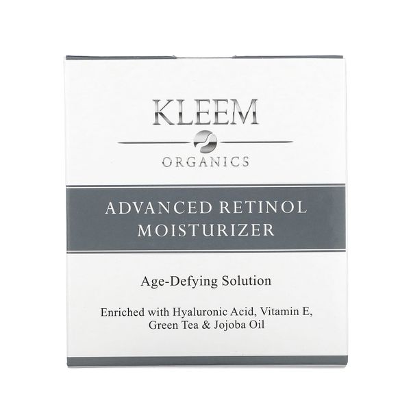 Kleem Organics, Advanced Retinol Moisturizer, Age-Defying Solution