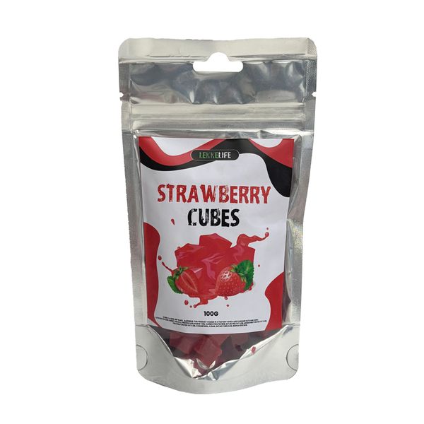 LekkeLife - Strawberry Cubes