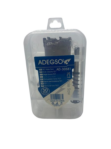Adegso- TCT Hole Saw- 30mm