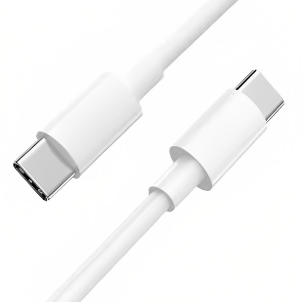 Type C to Type C Super Fast Charging Cable- White