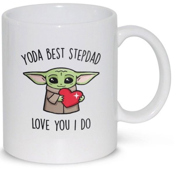 Yoda Best Stepdad Star Wars Birthday Christmas Father's Day Gift Mug