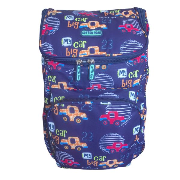 Cotton Road Baby Bag - Backpack - Big Car