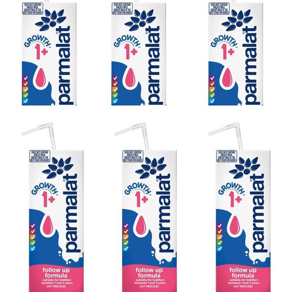 Parmalat Follow up Formula Growth 1+ Milk - (6 x 200ml)
