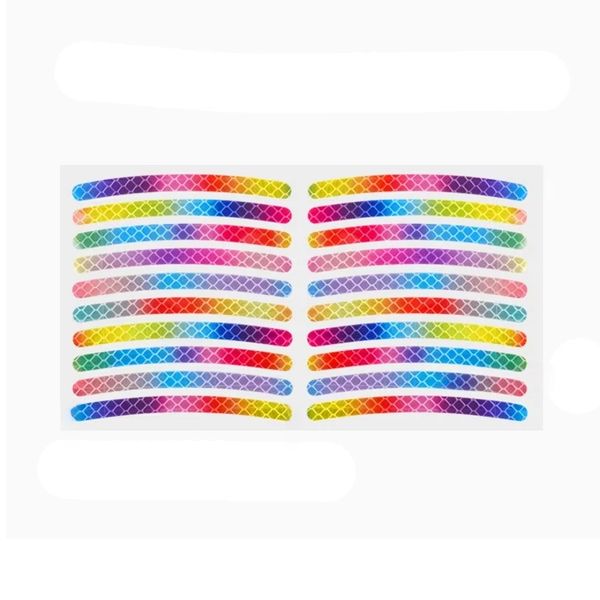 Bicycle Reflective Sticker for Bike Wheels Sticker Night Safety Sticker