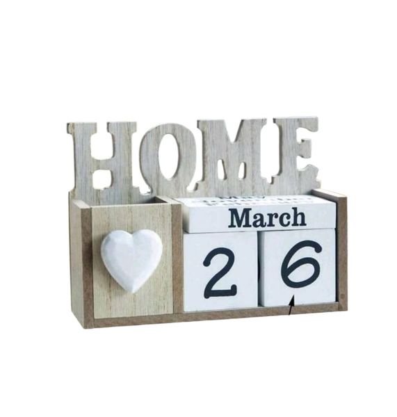Wooden Desktop Calendar-02
