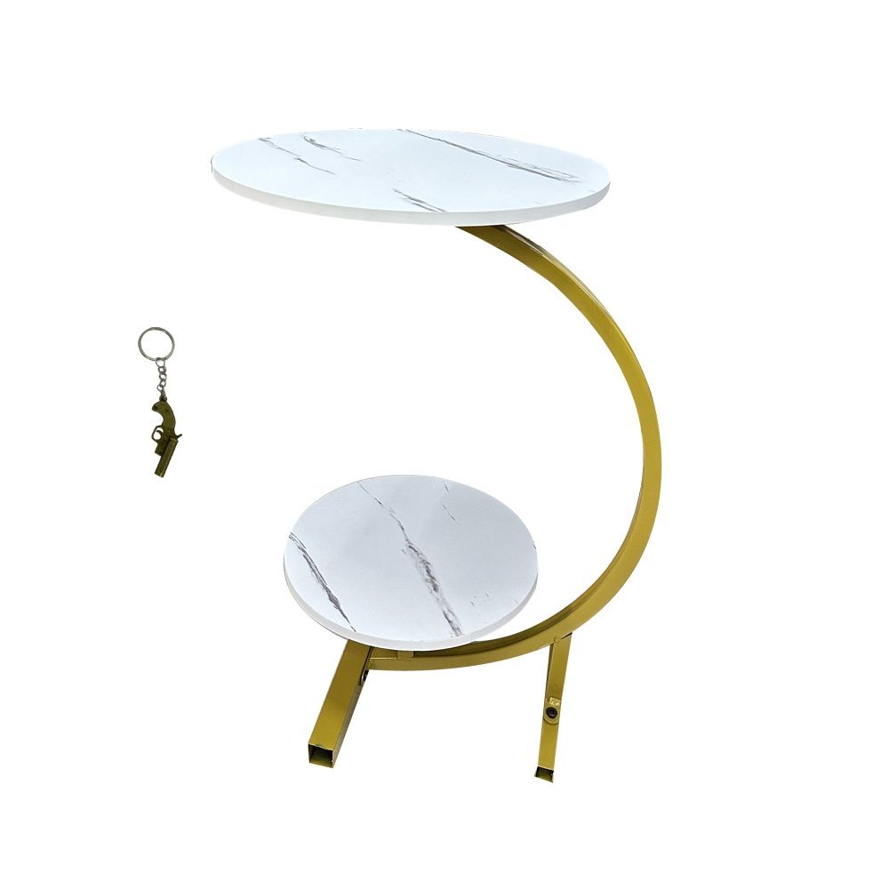 Multi Functional DoubleLayer CShaped Small Coffee Table Shop Today