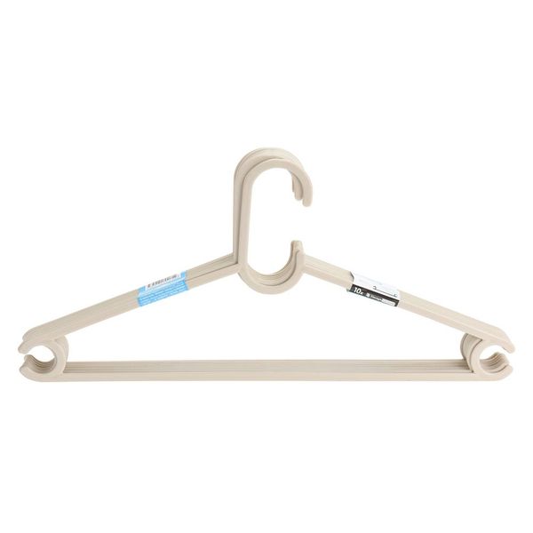Coat Hangers Set - 10 Pieces - Polypropylene