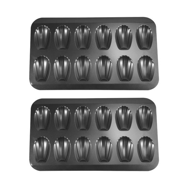 2 Packs Non-Stick Madeleine Pot
