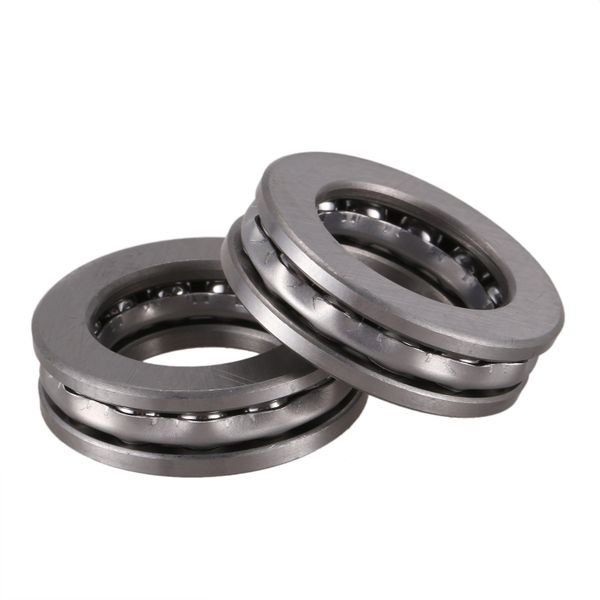 2 Pieces Axial Ball Thrust Bearing 51104 20 x 35 x 10mm